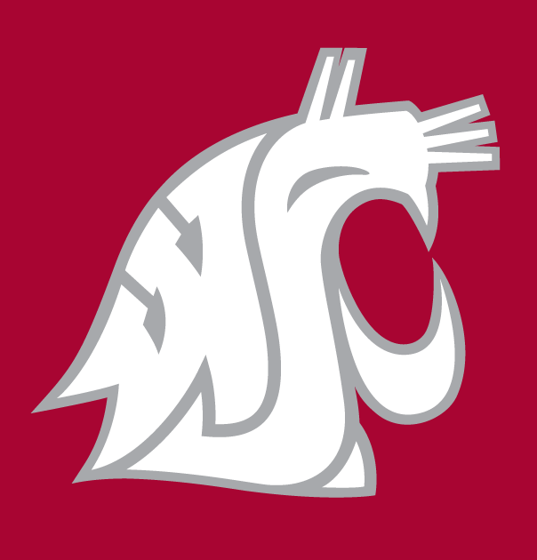 Washington State Cougars 1995-Pres Alternate Logo v3 DIY iron on transfer (heat transfer)